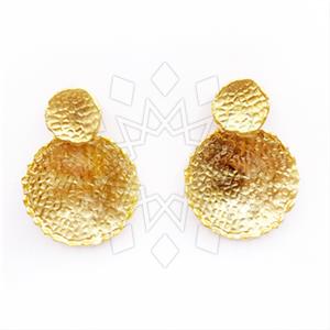 Fashion Turkish Zamak Statement Earrings