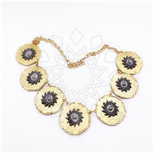 Fashion Turkish Zamak  Statement Necklace
