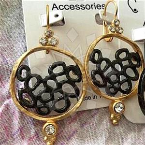 Fashion Turkish Zamak  Unique Earrings