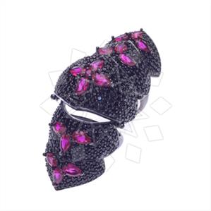 925 Sterling Silver  Long Full Finger Rings