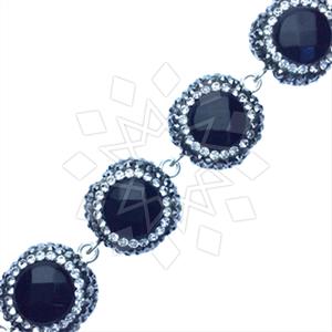 925 Sterling Silver Gem and Crystals Classic Bracelets