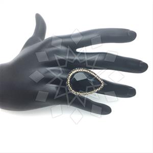 925 Sterling Silver Gem and Crystals Gemstone Rings