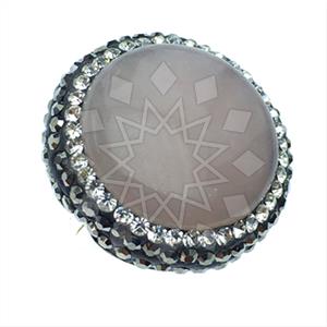 925 Sterling Silver Gem and Crystals Gemstone Rings