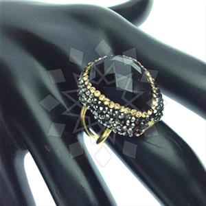 925 Sterling Silver Gem and Crystals Gemstone Rings