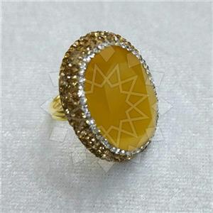 Fashion Gem and Crystals Gemstone Rings