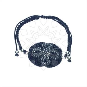 925 Sterling Silver Gem and Crystals Macrame String Bracelets