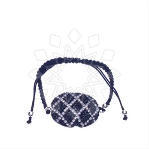 925 Sterling Silver Gem and Crystals Macrame String Bracelets