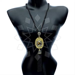 Fashion Gem and Crystals Statement Necklace