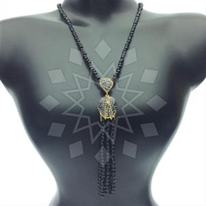 Fashion Beaded Tassel  Tassel Necklace