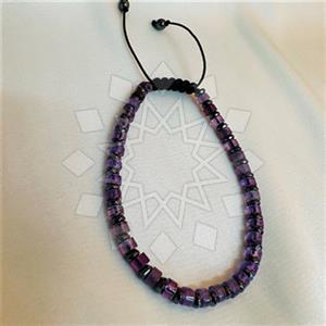 Gemstone and Bead Handmade Beaded  Adjustable Bracelet