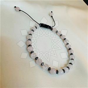 Gemstone and Bead Handmade Beaded  Adjustable Bracelet