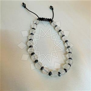 Gemstone and Bead Handmade Beaded  Adjustable Bracelet