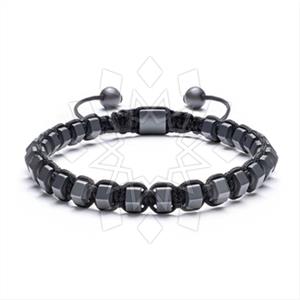 Gemstone and Bead Handmade Beaded  Adjustable Bracelet