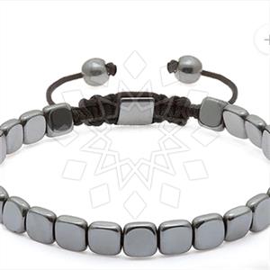 Gemstone and Bead Handmade Beaded  Adjustable Bracelet