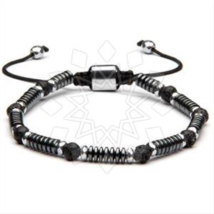 Gemstone and Bead Handmade Beaded  Adjustable Bracelet