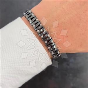 Gemstone and Bead Handmade Beaded  Adjustable Bracelet