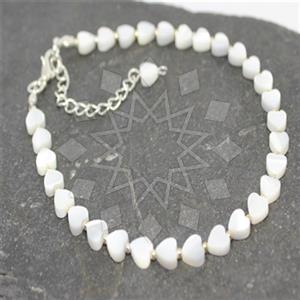 Gemstone and Bead Handmade Beaded  Anklet