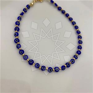 Gemstone and Bead Handmade Beaded  Anklet