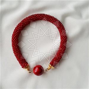 Gemstone and Bead Handmade Beaded  Bead and Charm Bracelet