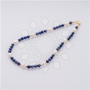 Gemstone and Bead Handmade Beaded  Beaded Necklace
