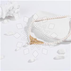 Gemstone and Bead Handmade Beaded  Beaded Necklace