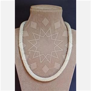 Gemstone and Bead Handmade Beaded  Beaded Necklace