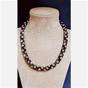 Gemstone and Bead Handmade Beaded  Beaded Necklace