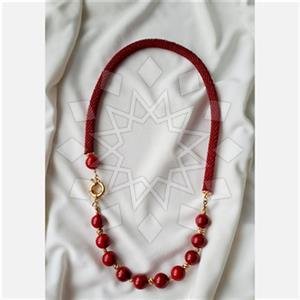 Gemstone and Bead Handmade Beaded  Beaded Necklace