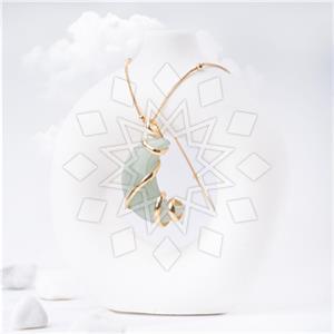 Gemstone and Bead Handmade Beaded  Beaded Necklace