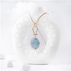 Gemstone and Bead Handmade Beaded  Pendant Necklace