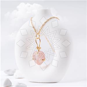 Gemstone and Bead Handmade Beaded  Pendant Necklace