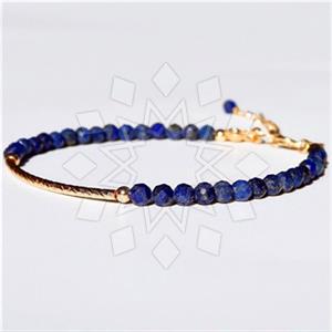 Gemstone and Bead Handmade Beaded  Tennis Bracelets