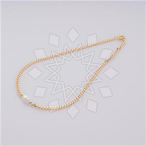 Gemstone and Bead Beaded Necklace