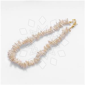 Gemstone and Bead Beaded Necklace