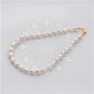 Gemstone and Bead Beaded Necklace