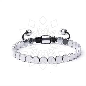 Gemstone and Bead Mens  Mens Bracelet