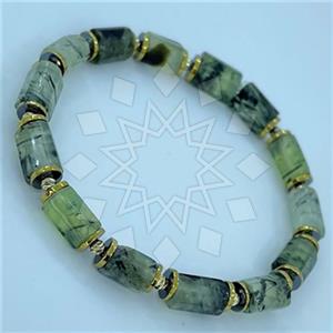 Gemstone and Bead Mens  Mens Bracelet