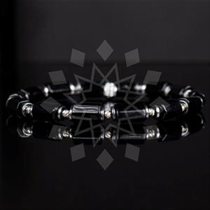 Gemstone and Bead Mens  Mens Bracelet