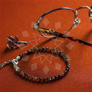 Gemstone and Bead Mens  Mens Bracelet