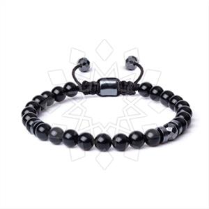 Gemstone and Bead Mens  Mens Bracelet