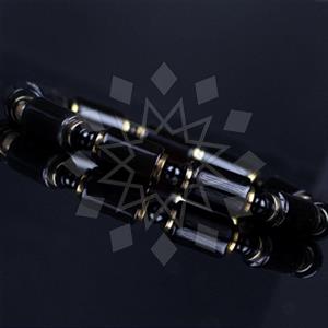 Gemstone and Bead Mens  Mens Bracelet