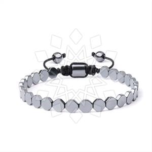 Gemstone and Bead Mens  Mens Bracelet