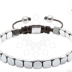 Gemstone and Bead Mens  Mens Bracelet