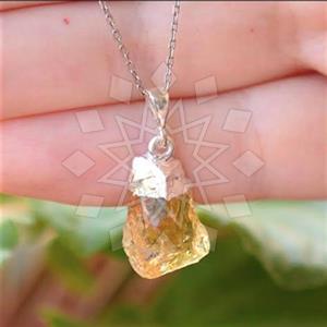 Gemstone and Bead Mens  Pendant Necklace