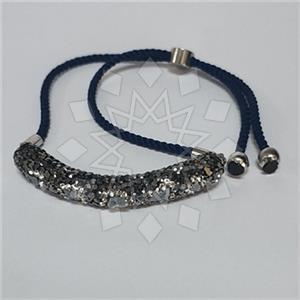 Fashion Gemstone and Crystal  Adjustable Bracelet