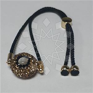 Fashion Gemstone and Crystal  Adjustable Bracelet