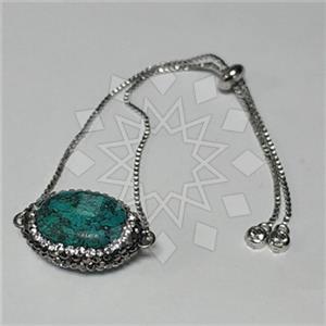 Fashion Gemstone and Crystal  Adjustable Bracelet