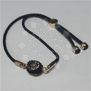 Fashion Gemstone and Crystal  Adjustable Bracelet