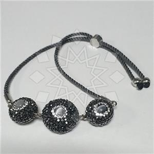 Fashion Gemstone and Crystal  Adjustable Bracelet