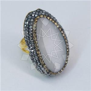 Fashion Gem and Crystals Gemstone Rings